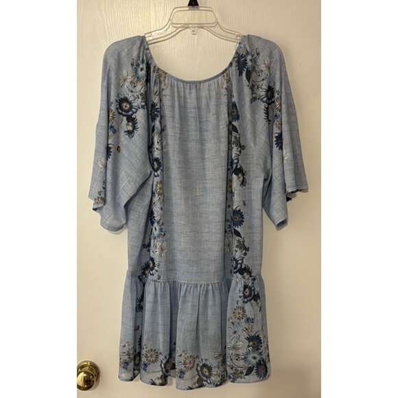 Avenue Light Blue Womens Shirt Skirt 18/20 Pre-Owned - Picture 15 of 16